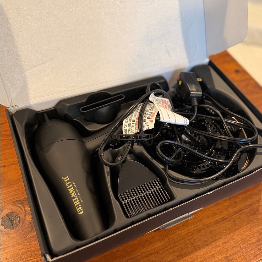 Curlsmith DEFRIZZION DRYER & XXL DIFFUSER hair dryer curly hair